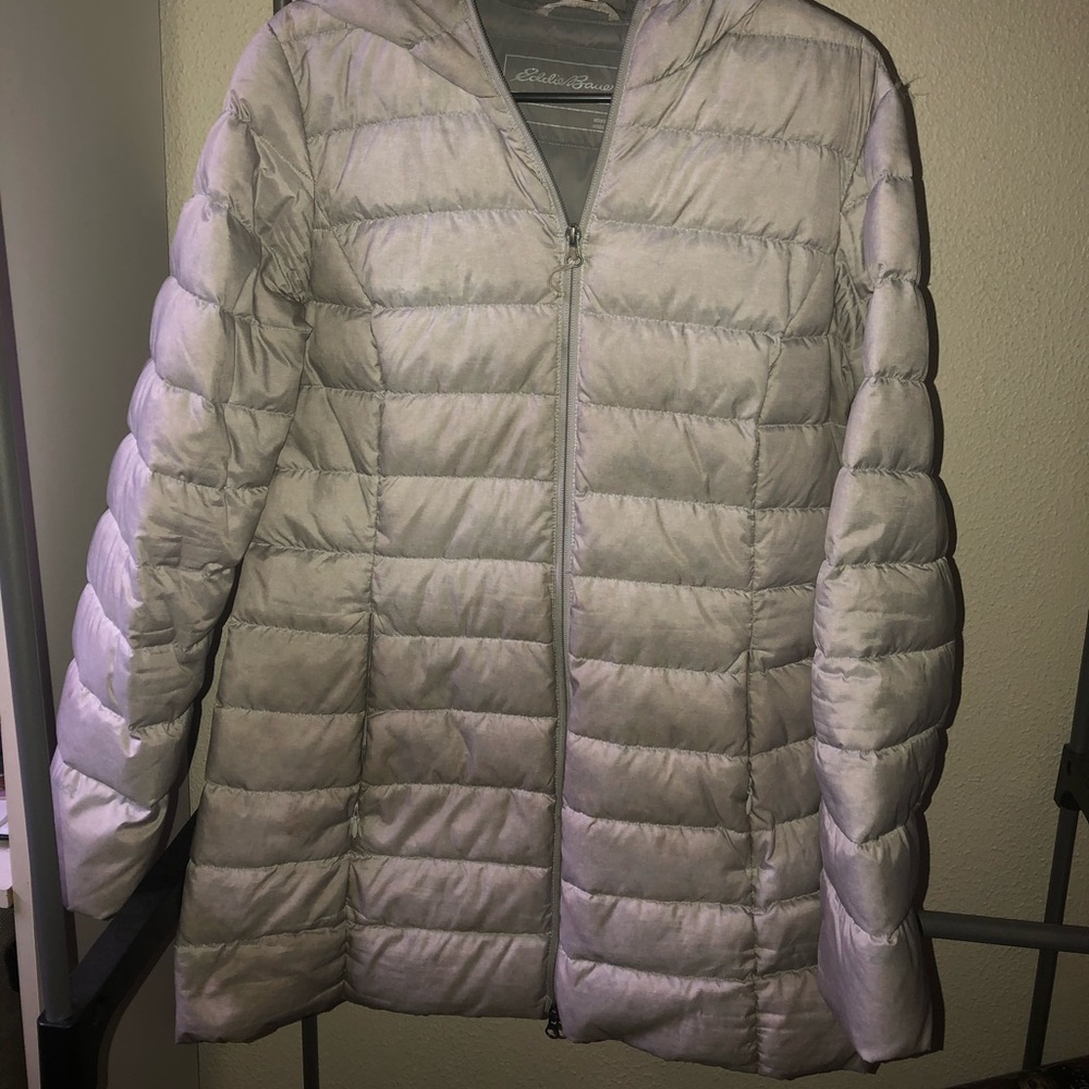 Silver Eddie Bauer Coat